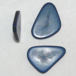 Tagua Perle Triangle Bleue roi