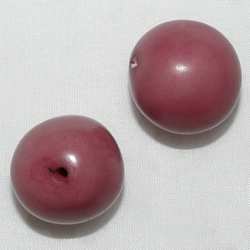 Tagua Perle Boule Rose