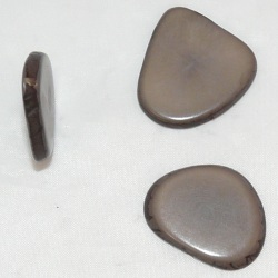 Tagua Perle Triangle Gris