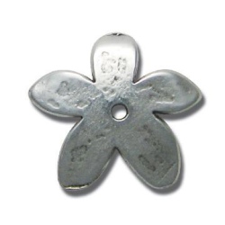 Pendentif fleur en métal 30mm